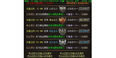 手游sf里面充值能得到什么好处